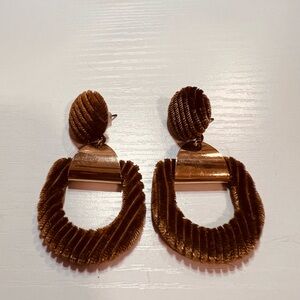 Elegant Gold-Toned Earrings